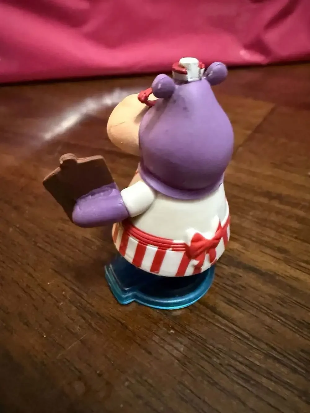 Disney Doc McStuffins Hallie the Hippo PVC Figure with Clipboard